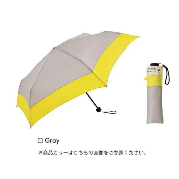 ビコーズ リペット バイカラー ミニ グレー 灰色 ホワイト系 傘 メンズ レディース ユニセックス...