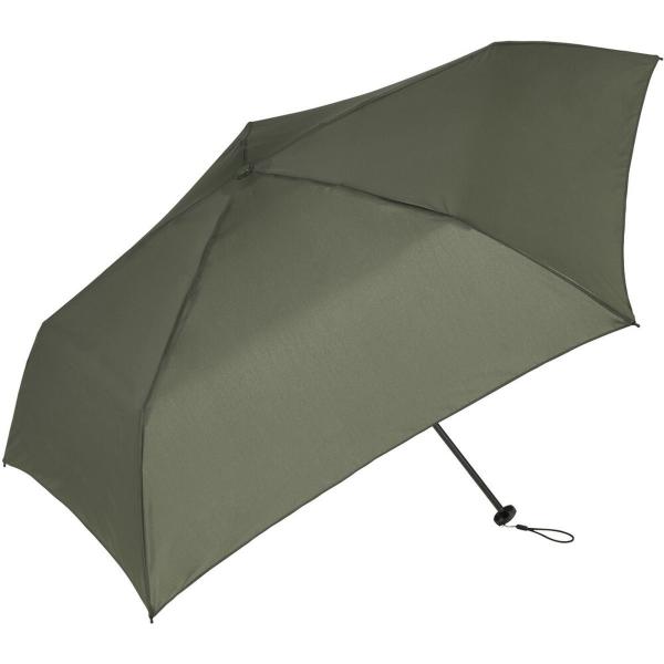 ビコーズ ウィンドレジスタンス プレーンカラー ミニ カーキ 傘 メンズ レディース ユニセックス ...
