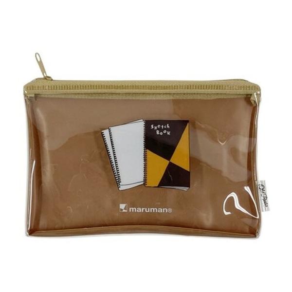 OldResta オールドリスタ クリアポーチ マルマン スケッチブック ミニポーチ 化粧ポーチ 小...