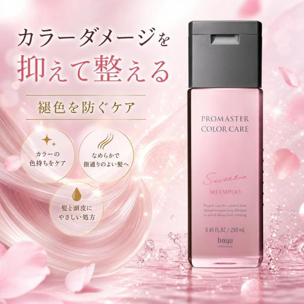 ホーユープロフェッショナル プロマスター カラーケア スウィーティア シャンプー 250ml