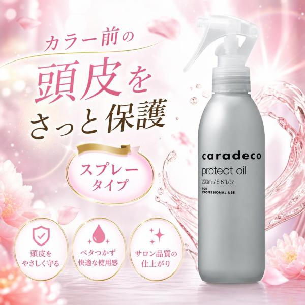 中野製薬 キャラデコ プロテクトオイル 200ml ヘアオイル