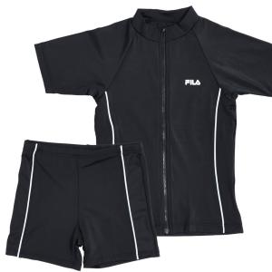 FILA スクール水着 半袖ラッシュガードセッ...の詳細画像2