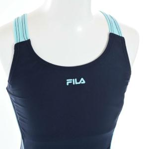 FILA スクール水着 女の子 Aラインワンピ...の詳細画像3
