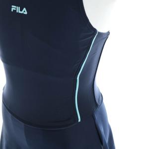 FILA スクール水着 女の子 Aラインワンピ...の詳細画像4