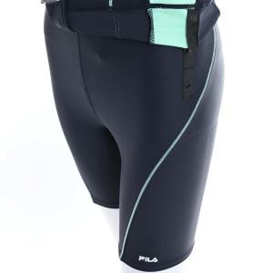 FILA フィットネス水着 レディース 配色フ...の詳細画像5