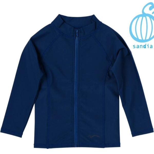 【Sandia サンディア ＵＶジャケット かもめ】ラッシュガード 水着 キッズ ベビー 子供 男の...