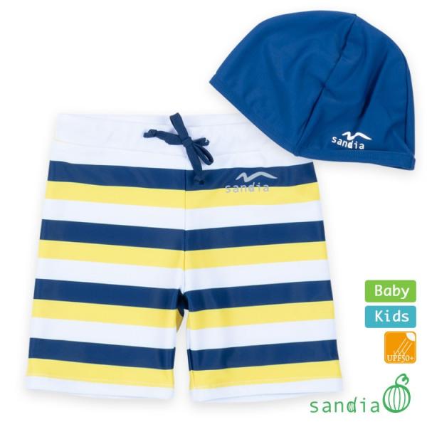 子供水着 男の子 キッズ 水着 sandia サンディア スイムパンツ ラガー ベビー 80cm 9...