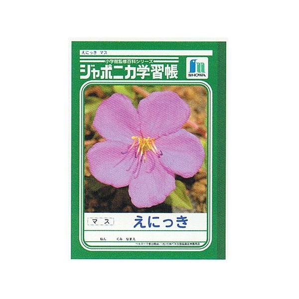ジャポニカ学習帳　ノート えにっき（マス）　B5判　1〜3年生用　10061336