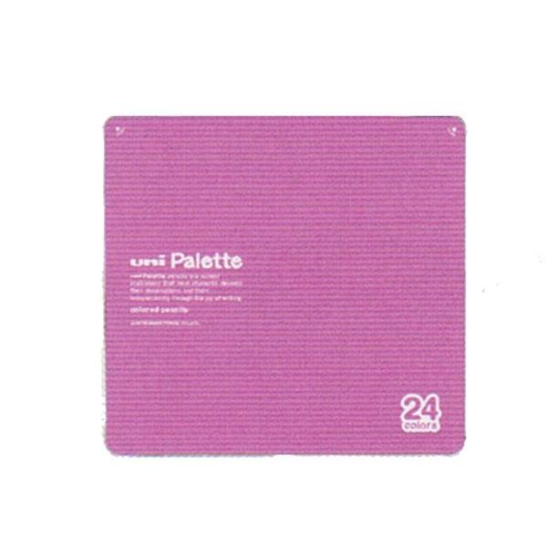 鉛筆　名入れ鉛筆　卒園記念　入学記念　uni Palette（パレット）　色鉛筆２４色　ピンク(漢字...