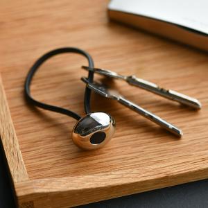 Georg Jensen（ジョージ ジェンセン） キーリング レザーストラップ