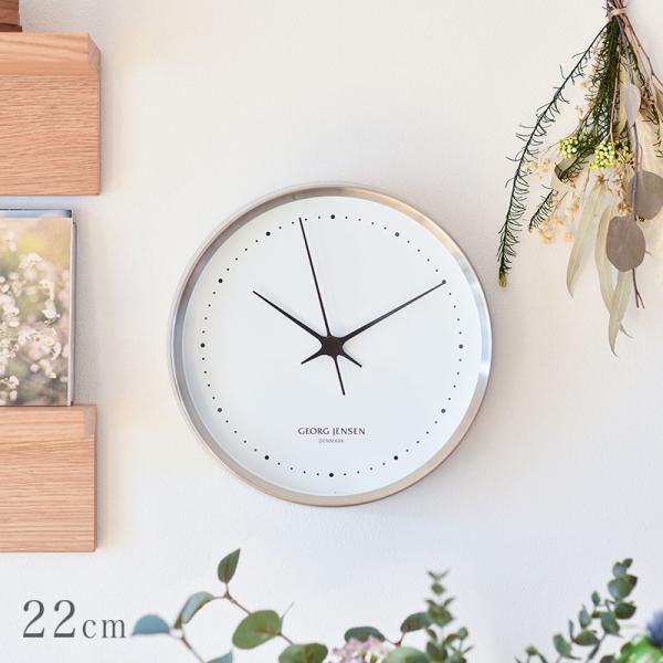 ジョージジェンセン 掛け時計 壁掛け時計 ウォールクロック コッペル Georg Jensen KO...