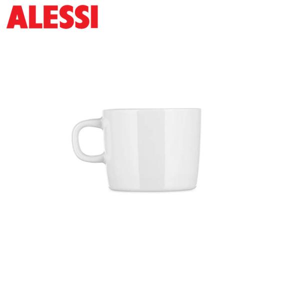 アレッシィ モカカップ PlateBowlCup 80ml ホワイト ALESSI プレートボウルカ...