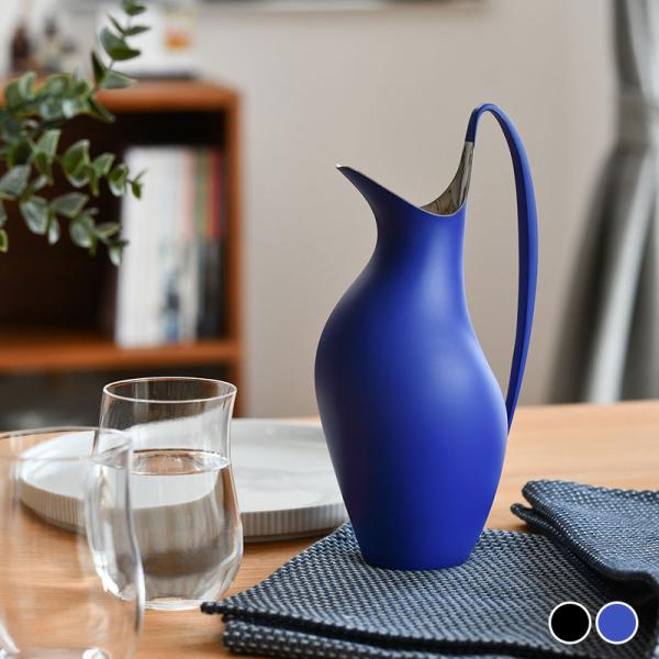 ジョージジェンセン ピッチャー 0.75L へニング コッペル ミッドナイトブラック アイコニックブ...