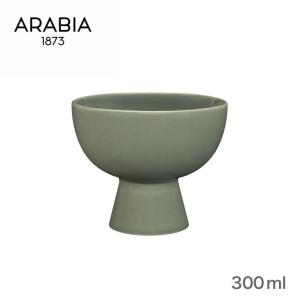 ARABIA（アラビア） ディーププレート 24cm アベック グリーン 緑