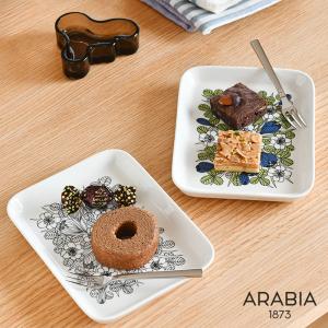 ARABIA アラビア クロッカス プレート 15×19cm Krokus 電子