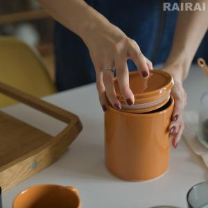 イッタラ ジャー Mサイズ 600ml アンバ...の詳細画像5