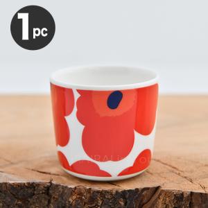 マリメッコ ラテマグ ウニッコ コーヒーカップ 単品 ホワイト×レッド marimekko UNIKKO｜RAIRAI(ライライ)