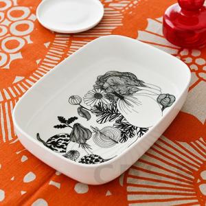 マリメッコ サービングディッシュ シイルトラプータルハ ホワイト