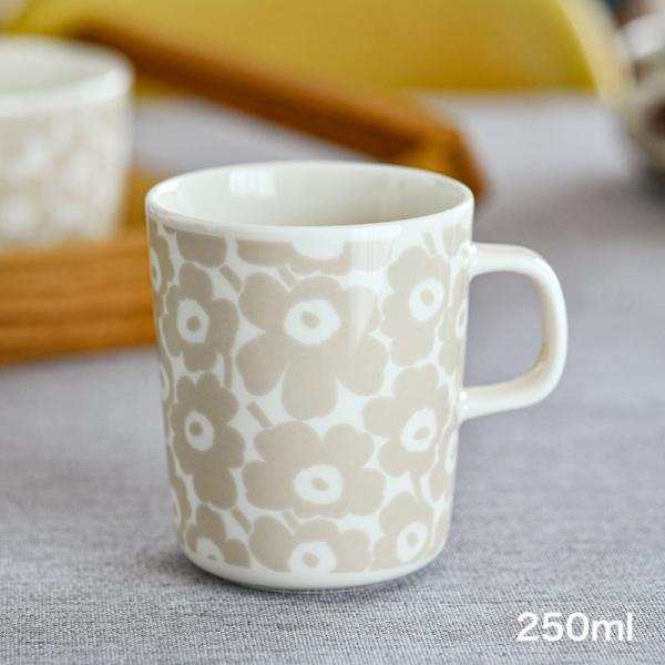 マリメッコ マグカップ 250ml ピックイネン ウニッコ ホワイト×ストロー marimekko ...