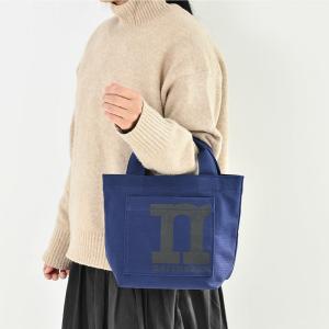 マリメッコ ミニ トートバッグ モノ ソリッド 日本限定 ブルー×ブラック marimekko Mono Mini Tote Solid ミニトート おしゃれの商品画像