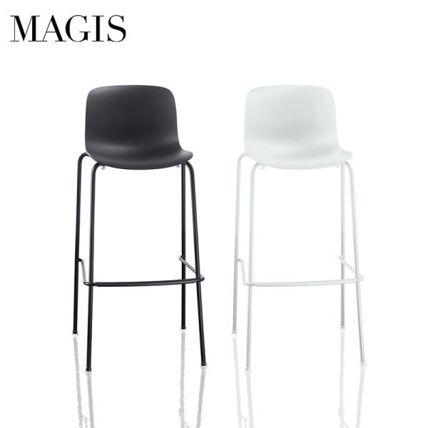 マジス トロイスツール ４レッグス ホワイト ブラック MAGIS TROY STOOL 4LEGS...