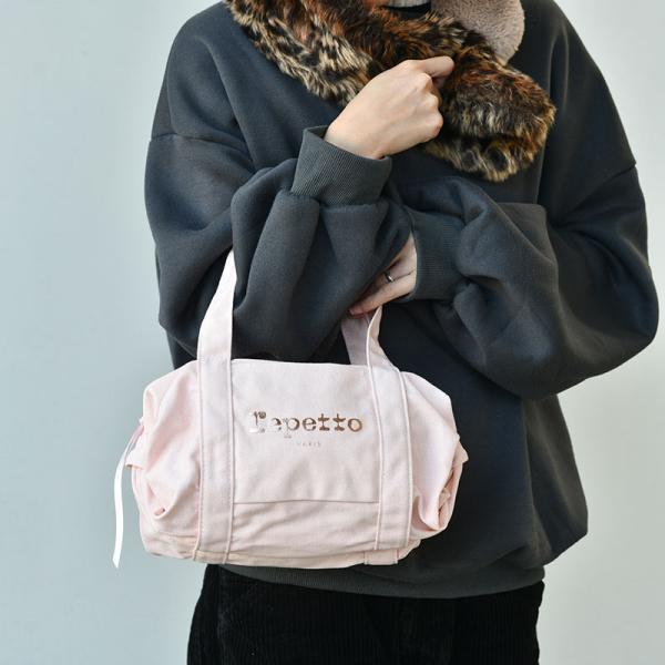 レペット ダッフルバッグ Sサイズ ペールピンク repetto DUFFLE BAG フランボワー...