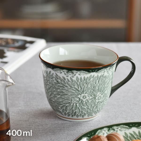 セール20％OFF ロールストランド マグカップ 400ml オスティンディア フローリス グリーン...