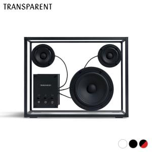 TRANSPARENT SOUND TRANSPARENT SPEAKER（REDコード）北欧デザイン透明