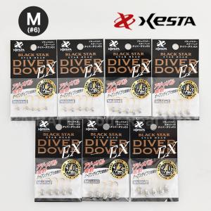 セール50%OFF ゼスタ ジグヘッド ブラックスター スターヘッド ダイバーダウンEX #6 M 5個入 XESTA｜cds-r