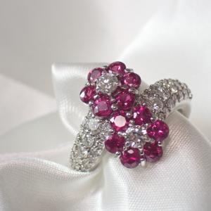 SONIA RYKIEL（ソニアリキエル） 750YG ハート ダイヤモンド リング