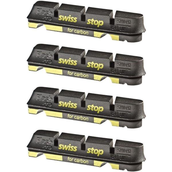 SWISS STOP FLASH PRO BLACK PRINCE  for Shimano / S...