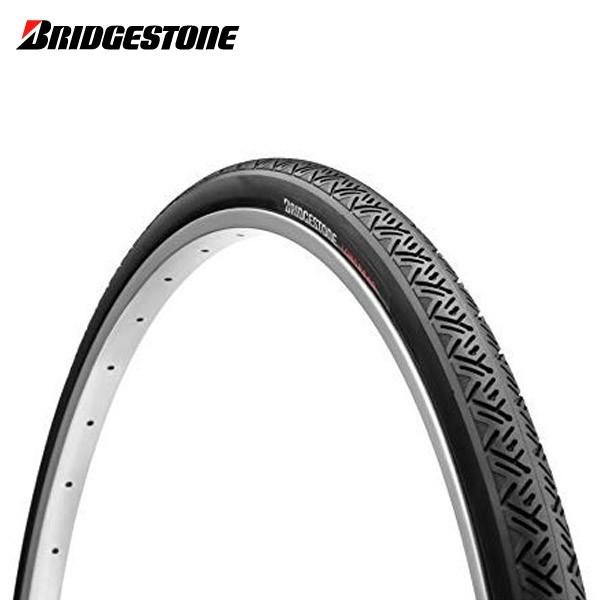 BRIDGESTONE ブリヂストン タイヤ チューブセット 自転車 ロングレッド 2本セット クロ...