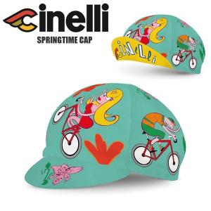 cinelli チネリ キャップ サイクルキャップ サイクリングキャップ SPRINGTIME CAP 帽子 自転車 ロードバイク｜cebs-sports