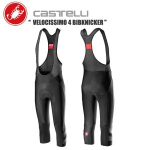 CASTELLI カステリ サイクルウェア 19516 VELOCISSIMO 4 BIBKNICKER ビブタイツ ビブショーツ｜cebs-sports