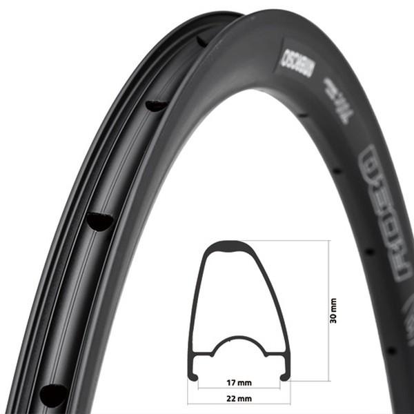 (AMBROSIO/アンブロッシオ)RD30 Asymmetric ディスクＣＬ/ＴＬレディリム 7...