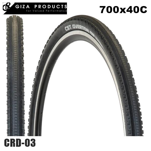GIZAPRODUCTS ギザプロダクツ TIR39500 CRD-03 700x40C BLK グ...