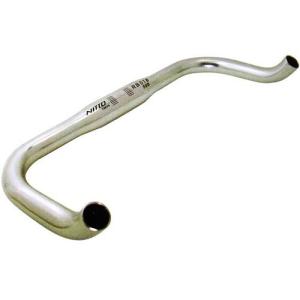 NITTO 日東 RB-010 25.4 ブルホーンバー シルバー : バイシクル