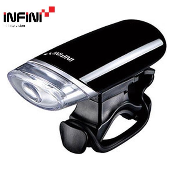 INFINI インフィニ ルクソ I-112P ホワイトLED BLK LPF21200 自転車 ヘ...
