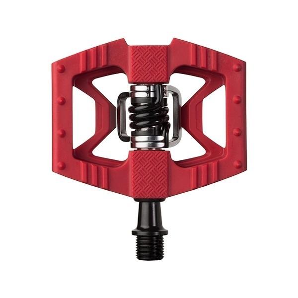 (CrankBrothers/クランクブラザーズ)ダブルショット 1 ペダル レッド/ブラック  1...