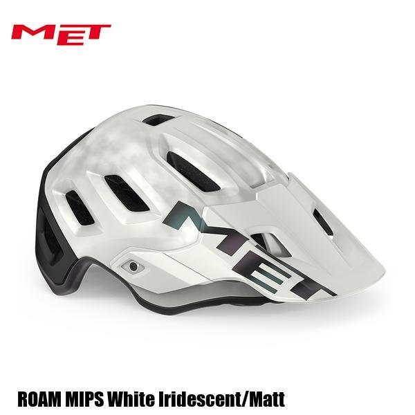 MET メット ヘルメット ROAM MIPS White Iridescent/Matt 自転車 ...