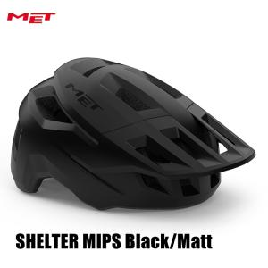 MET メット SHELTER MIPS Black/Matt MTB ヘルメット