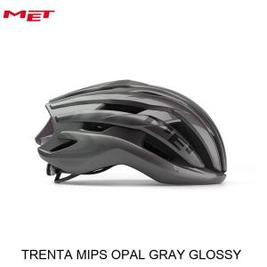 MET メット TRENTA MIPS OPAL GRAY GLOSSY 自転車用 ロードバイク ヘルメット