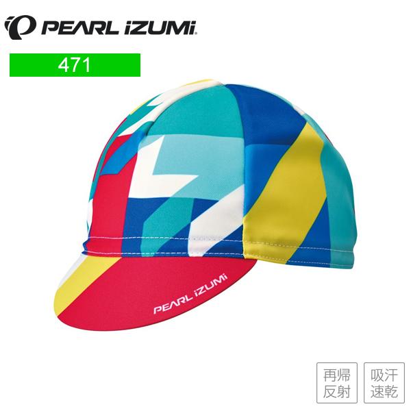 PEARLiZUMi パールイズミ 471 プリント サイクル キャップ 19.カラフル サイクルキ...