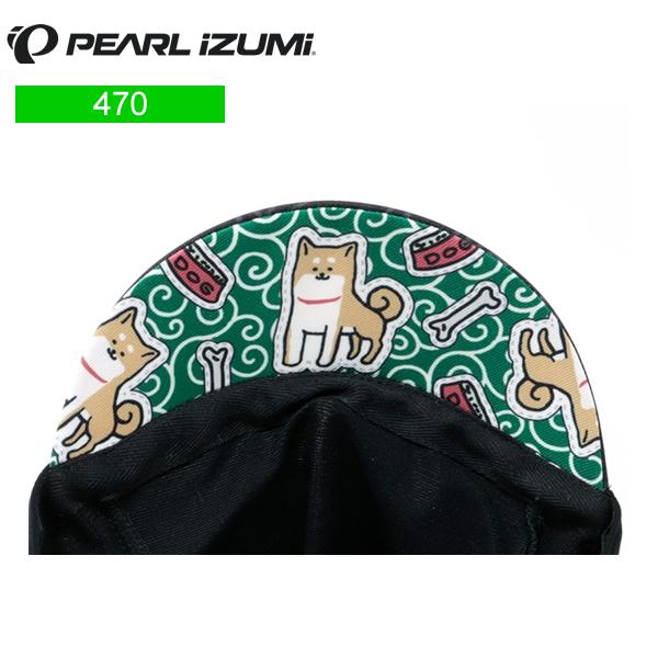 PEARLiZUMi パールイズミ 470K コールドシェイド サイクルキャップ 7 唐草柴グリーン...