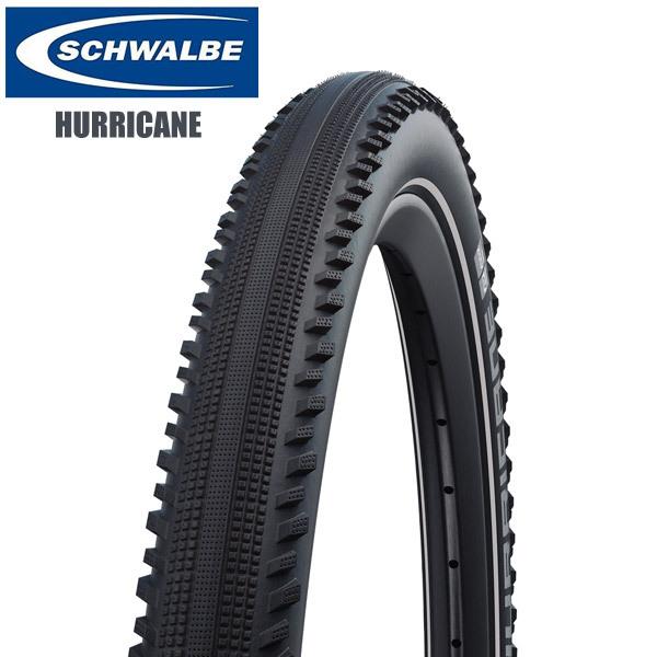 SCHWALBE シュワルベ ハリケーン ブラック リフレックス 26x2.10 マウンテンバイク用...