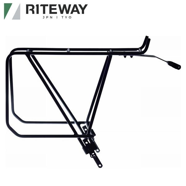 キャリア RITEWAY_AM_PA オフセットパニアキャリア 24/26/27.5/700C ブラ...