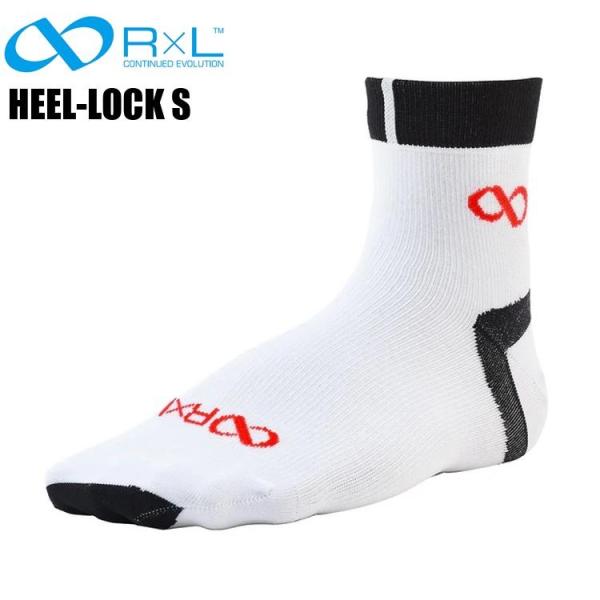 R×L アールエル HEEL-LOCK S S 01 ホワイト BKS1007G サイクルソックス ...
