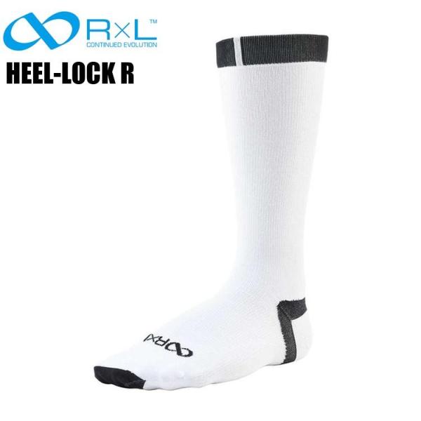 R×L アールエル HEEL-LOCK R S 01 ホワイト BKS1006G サイクルソックス ...