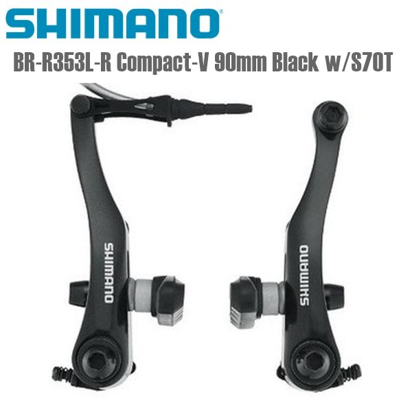 SHIMANO シマノ Vブレーキ BR-R353L-R Compact-V 90mm Black ...