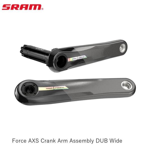 SRAM スラム Force AXS Crank Arm Assembly DUB Wide 自転車...
